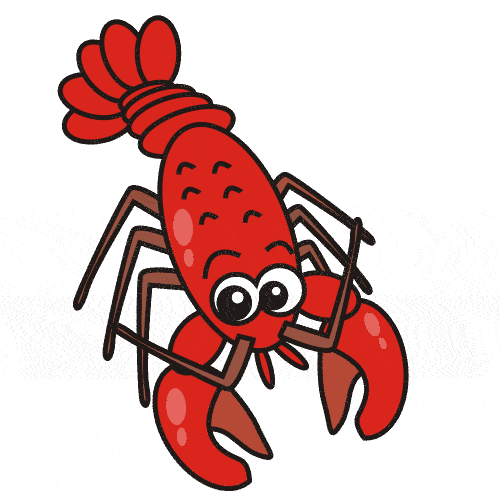 500x500 Lobster Clipart