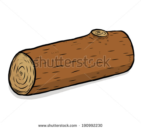 450x414 Drawn Log