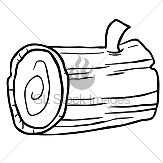 325x325 Wood Log Cartoon Gl Stock Images
