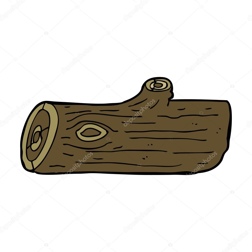 1024x1024 Cartoon Log Stock Vector Lineartestpilot