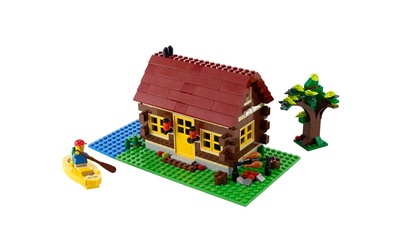 400x250 Lego 5766 1 Log Cabin