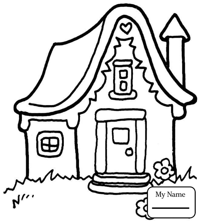 658x734 Log Cabin Houses Arts Culture Houses Coloring Pages For Kids