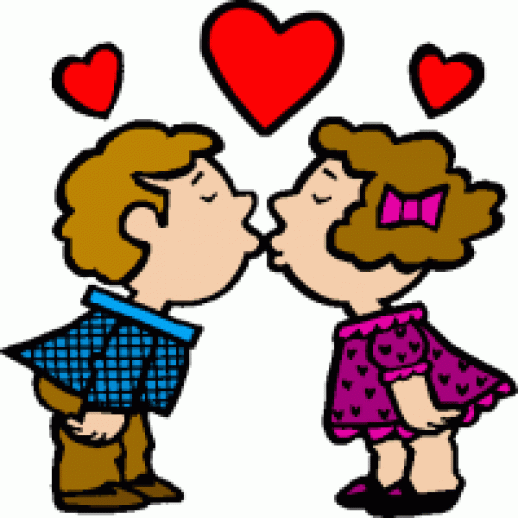 518x518 Couple Clipart Kiss