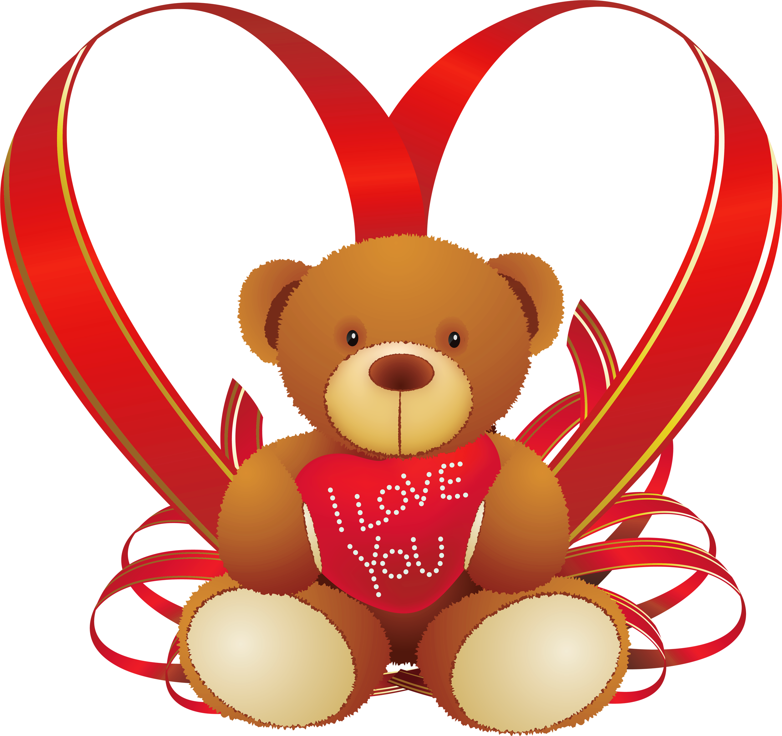 2500x2353 Heart Clipart Bear