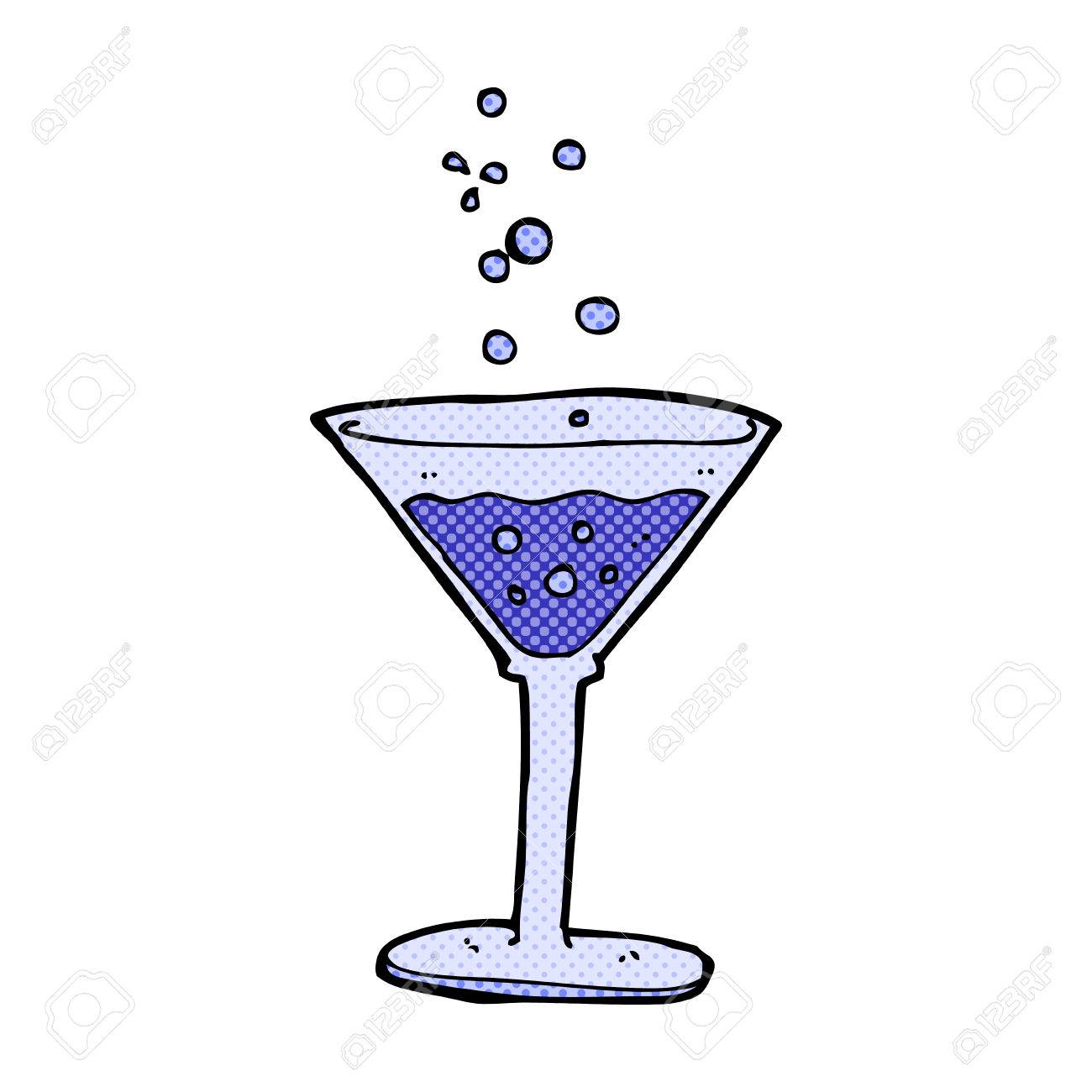 Cartoon Martini