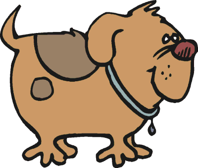 400x341 Dogs 4 Cartoon Clip Art Download