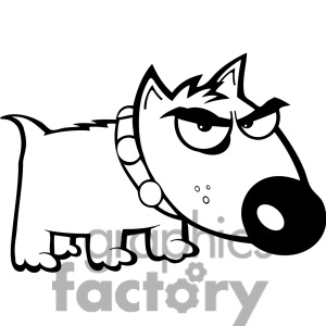 300x300 Puppy Clipart Angry