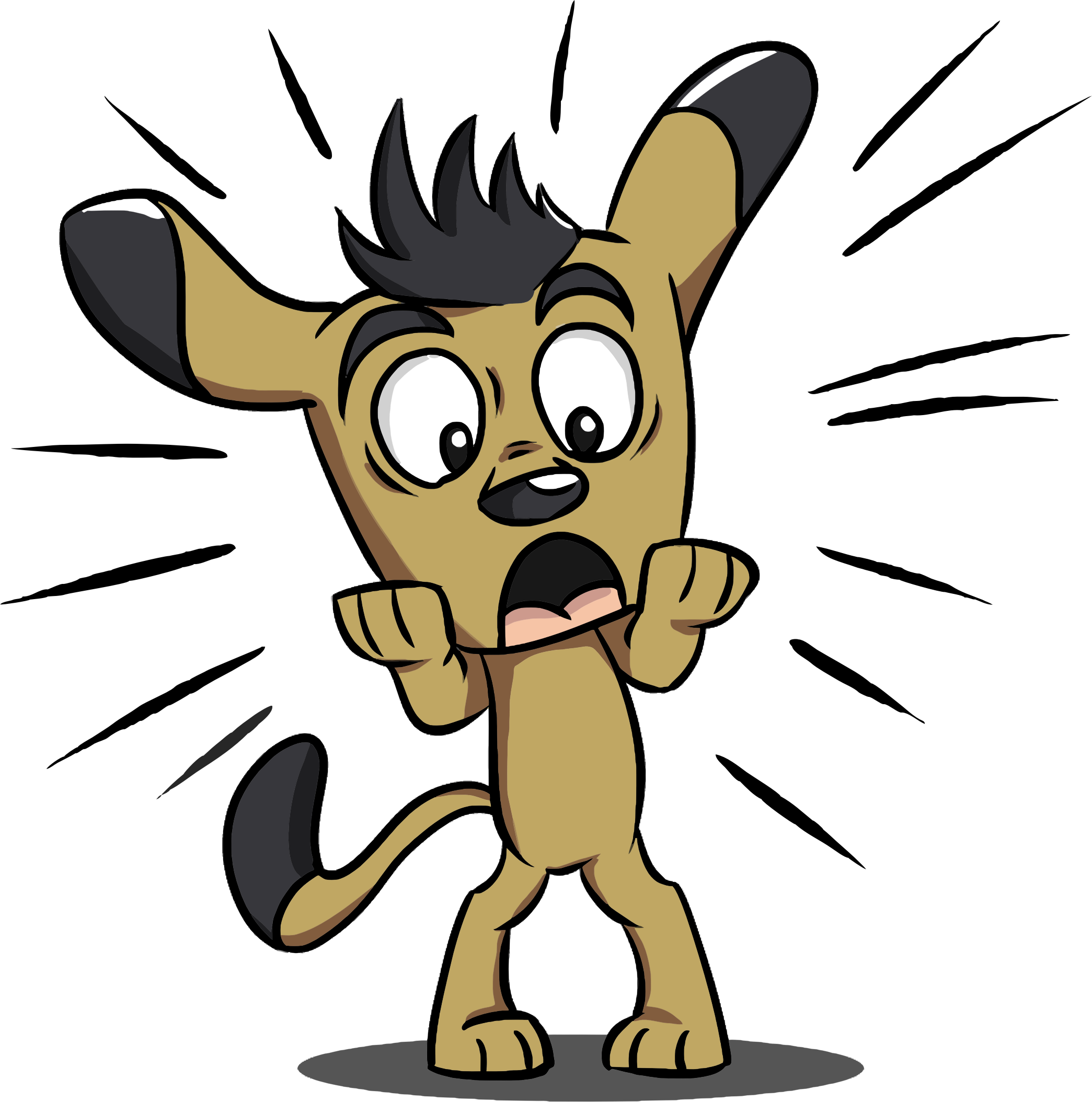 2089x2108 Scary Clipart Dog