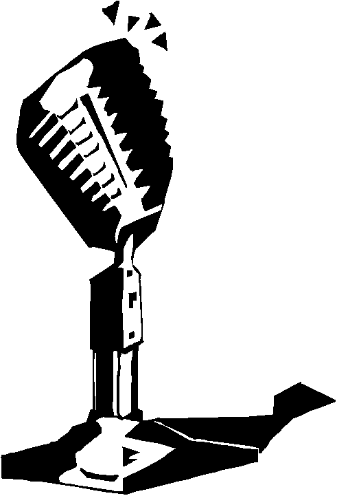 491x721 Radio Station Microphone Clip Art