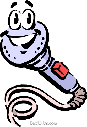 332x480 Cartoon Microphone Royalty Free Vector Clip Art Illustration
