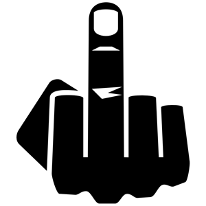 300x300 Clipart Middle Finger