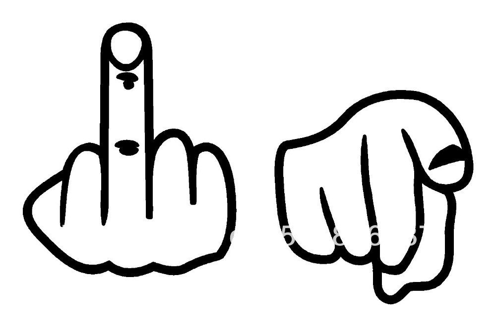 1000x661 Graphics For Cartoon Middle Finger Graphics
