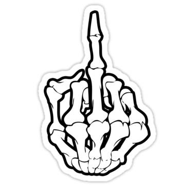 352x361 Middle Finger Graphic Group