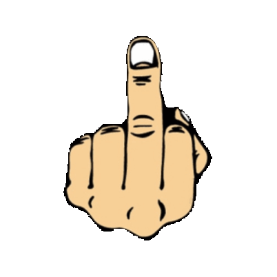 402x402 Middle Fingers Sticker By Imoji For Ios Amp Android Giphy