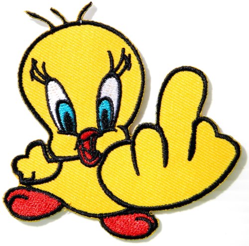 500x495 Tweety Bird Bad Boy Middle Finger Looney Tunes Cartoon Kid Jacket