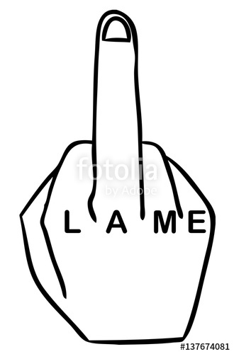 330x500 Word Cartoon Middle Finger Stock Image And Royalty Free Vector