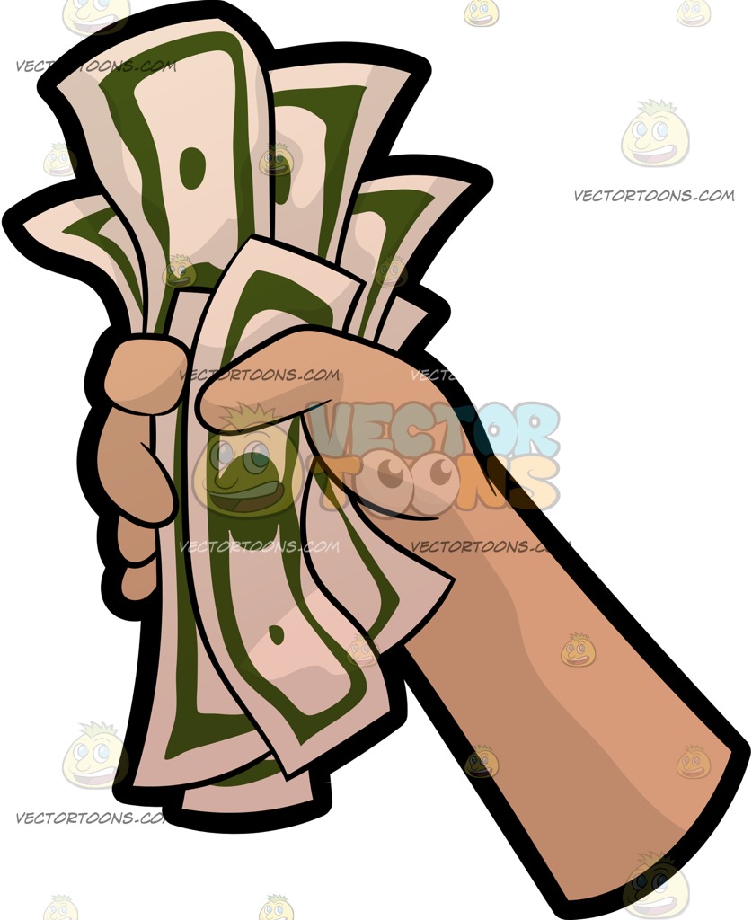 837x1024 A Hand Holding A Fist Full Of Money Hand Holding