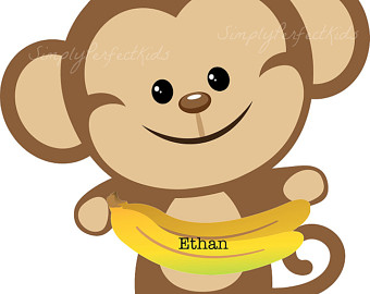 340x270 Cute Monkey Clipart