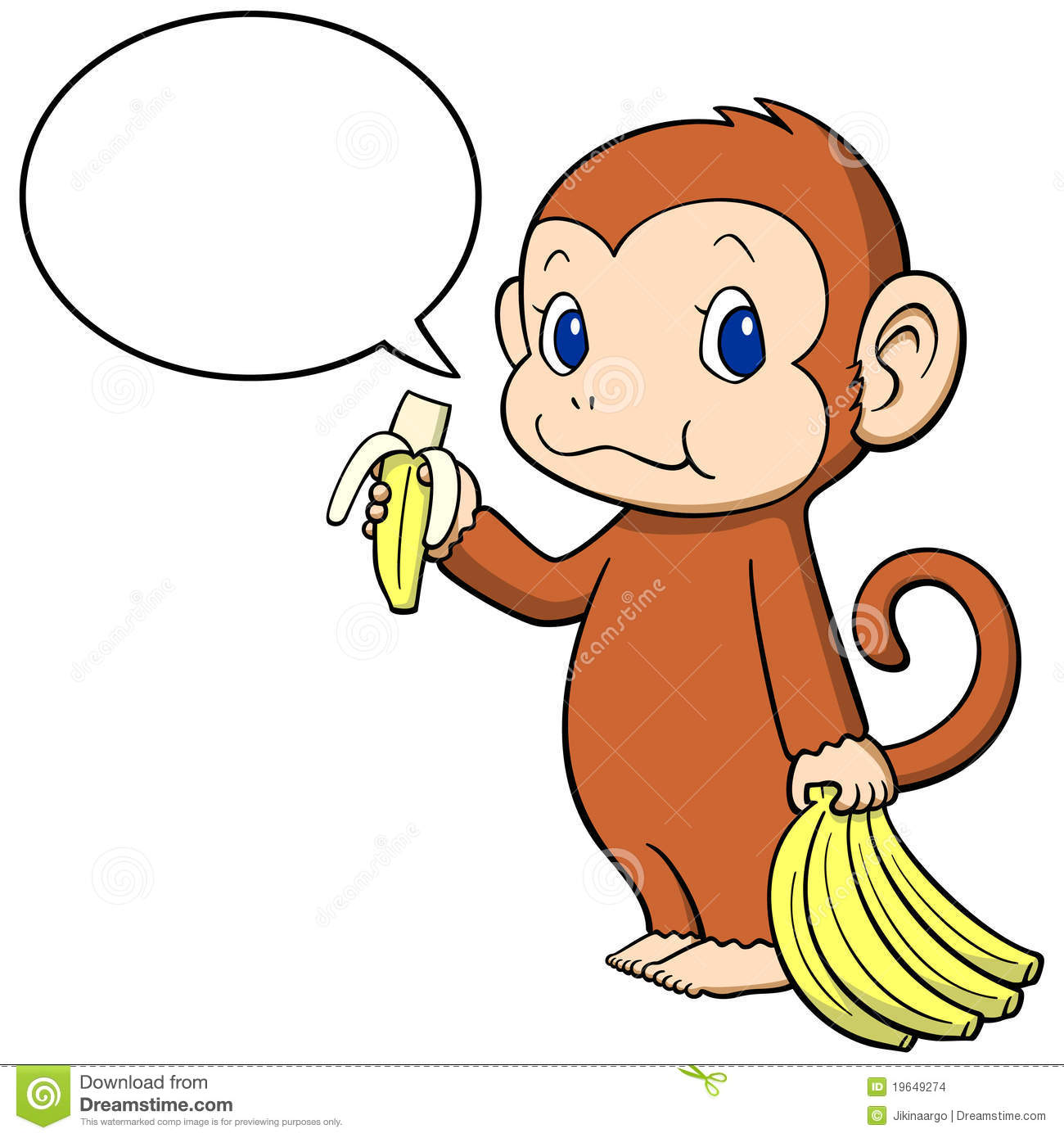 1300x1390 Banana Clipart Baby Monkey