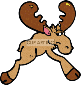 285x300 Cartoon Moose Clipart Free Clip Art Images Image