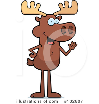 400x420 Top 83 Moose Clipart