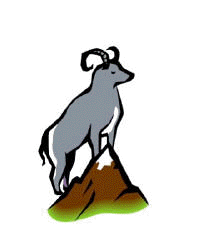 200x240 Mountain Goats Clipart