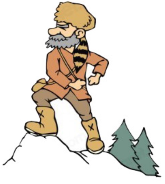 532x592 Mountain Man Clipart