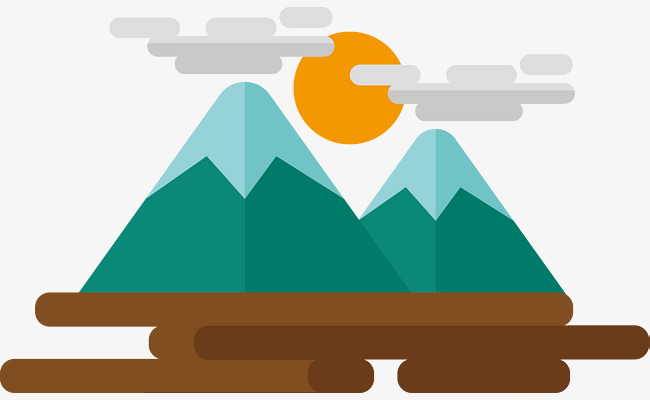 650x400 Cartoon Cute Mountain, Mountain, Cartoon Mountain, Cartoon