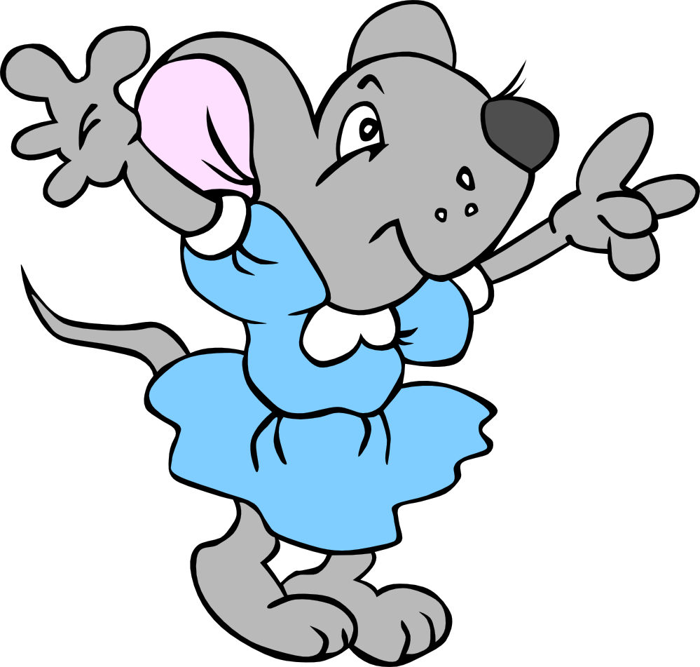 999x951 Free Cartoon Mouse Clip Art