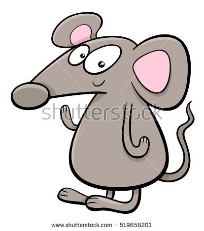 414x470 Mice Clipart Funny Cartoon