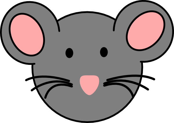 600x423 Mouse Head Clipart