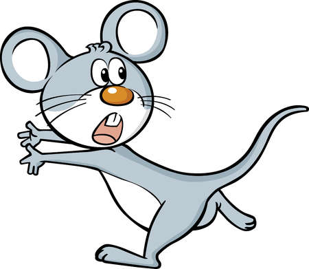 450x391 Mouse Clipart Running Away