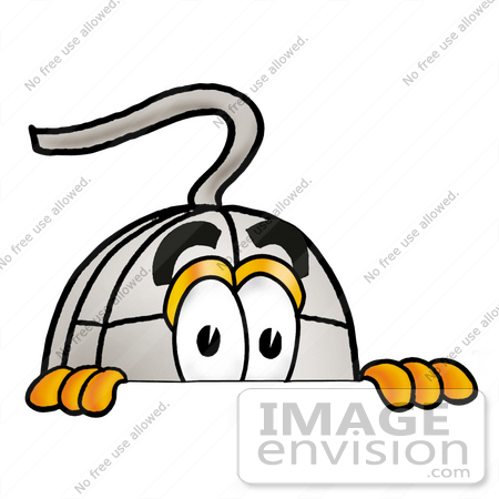 450x450 Clip Art Graphic Of A Wired Computer Mouse Cartoon Character