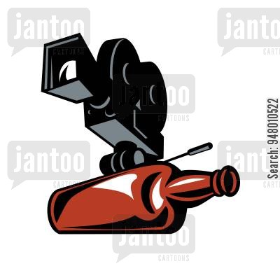 400x400 Film Camera Cartoons