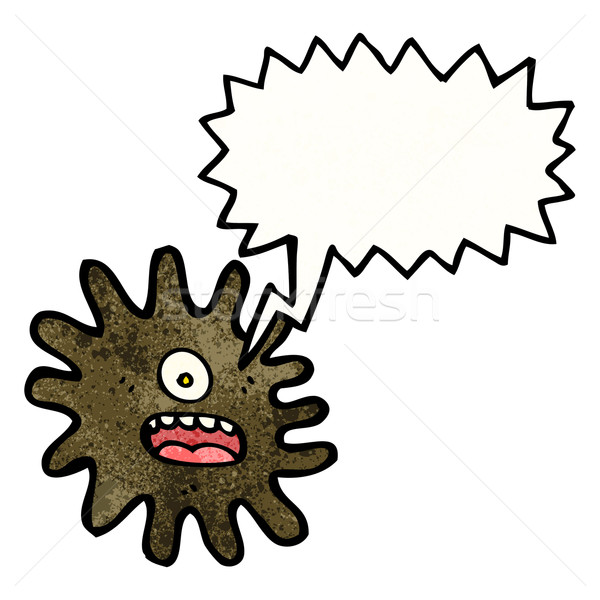 600x600 Cartoon Mud Splat Character Vector Illustration Lineartestpilot
