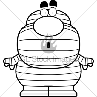 325x325 Cartoon Mummy Sitting Gl Stock Images