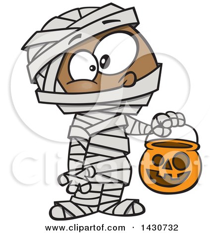 450x470 Cartoon Of A Happy Mummy Face