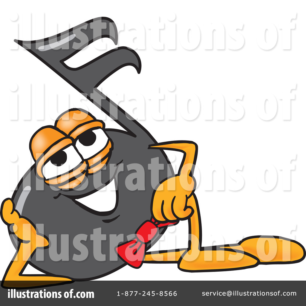 1024x1024 Music Note Character Clipart