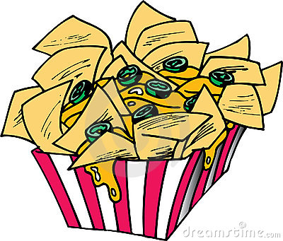 400x341 Nachos Clipart