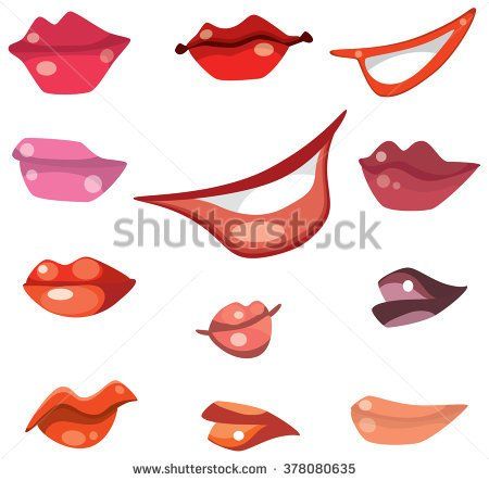 450x443 Best Lips Cartoon Ideas Drawings Of Lips