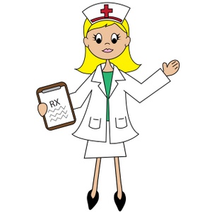 300x300 Animated Nurses Clipart