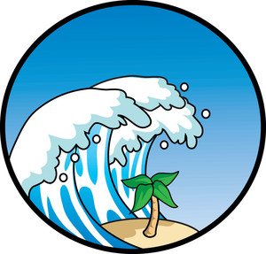 300x287 Ocean Clipart Big Wave