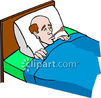 Cartoon Of A Sick Person Clipart | Free download on ClipArtMag