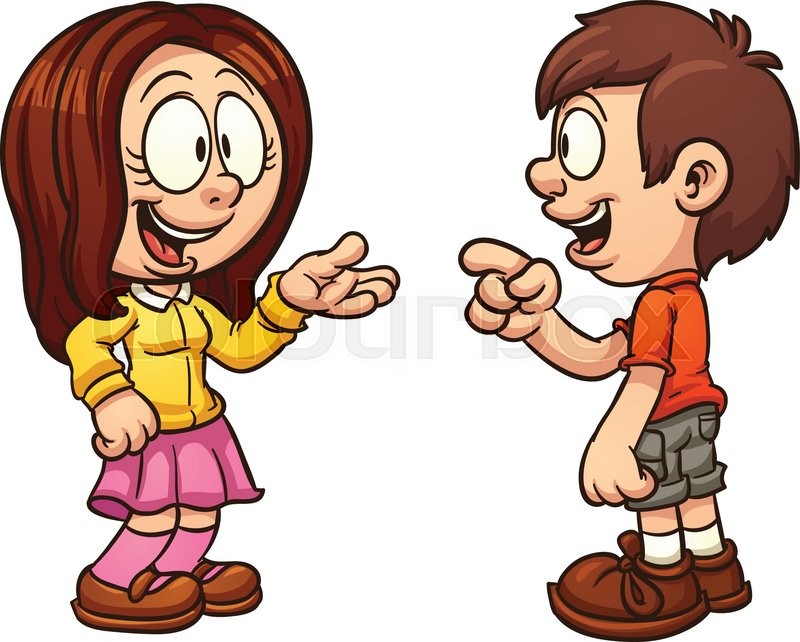 Cartoon Of People Talking Clipart | Free download on ClipArtMag