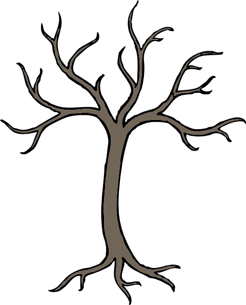 480x595 Bare Dead Tree Clip Art