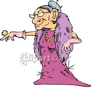 300x291 Free Old Lady Clipart