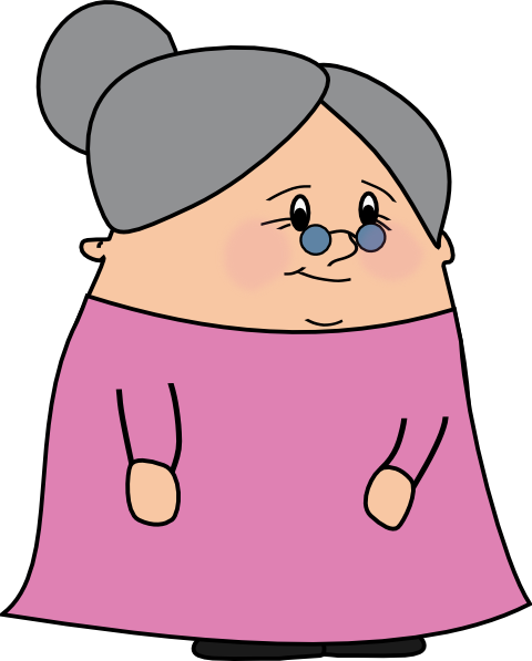 480x597 Old Lady Clip Art