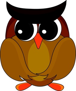 250x300 Owl Clipart Image