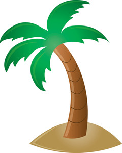 240x300 Palm Tree Clipart Cartoon