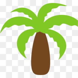 260x260 Cartoon Palm Tree, Palm Tree, Plant, Leaves Png Image For Free